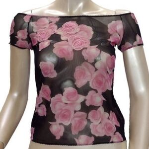 Y2k B.Marine Black Top